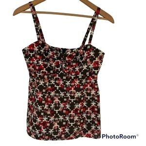 Patagonia Women’s Aztec Hemp And Organic Cotton Tank Top Shirt Size 8